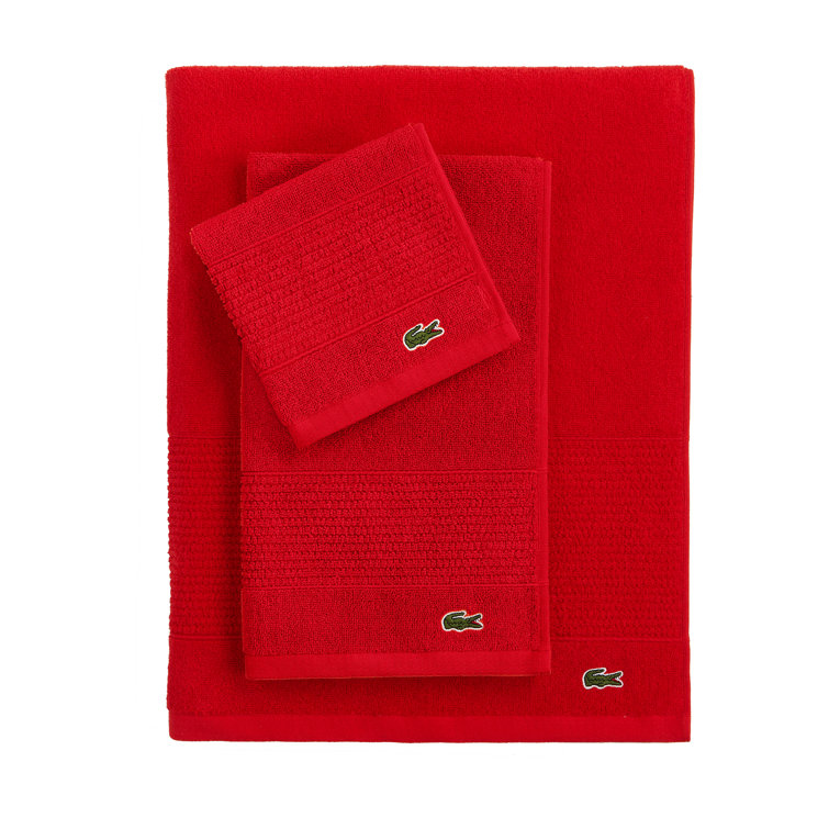 Lacoste Legend Cotton Bath Sheet & Reviews | Wayfair